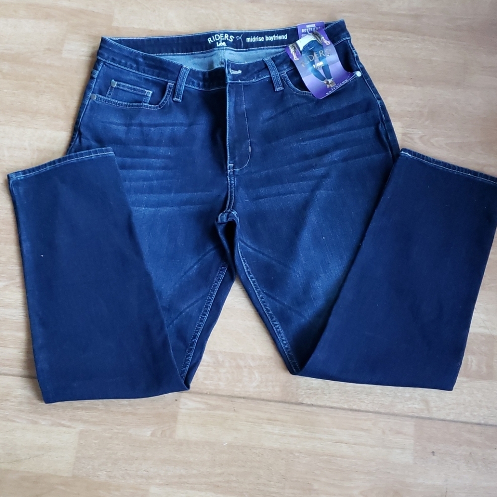 Riders by Lee jeans, size 14 m midrise boyfriend